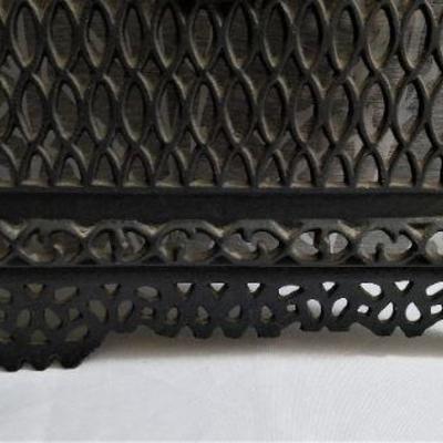 Lot #80  Antique Fireplace grate - indoor or outdoor