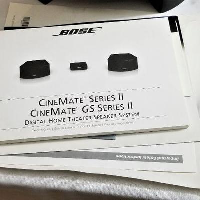 Lot #81  Complete BOSE Cine-Mate Series II Digital Home Theatre Speaker System