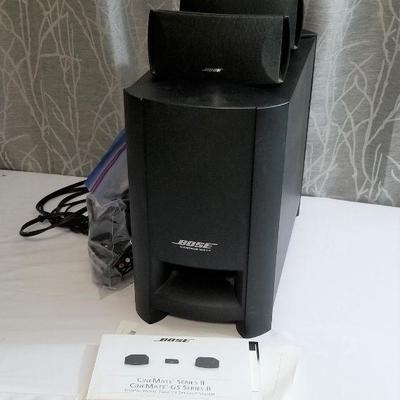 Lot #81  Complete BOSE Cine-Mate Series II Digital Home Theatre Speaker System