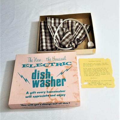 Lot #83  1972 GAG gift - electric dishwasher