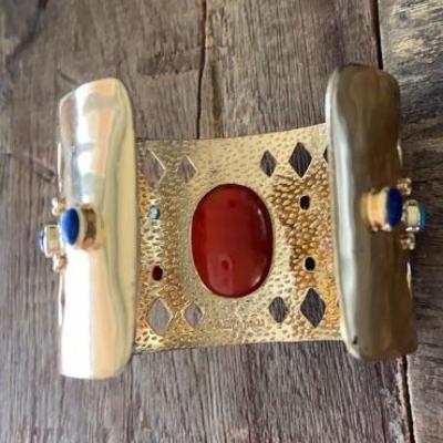 AMRAPALI for Lucky Brand Gold cuff INDIA 