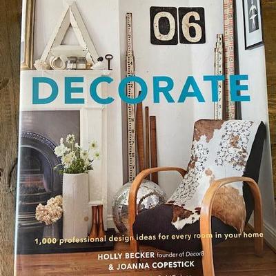 DECORATE - 1000 professional design ideas for every room in your home BOOK