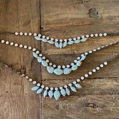 MEZI Australia 3-strand Statement necklace 