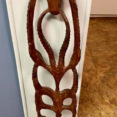 AFRICAN WOODCARVED ART 