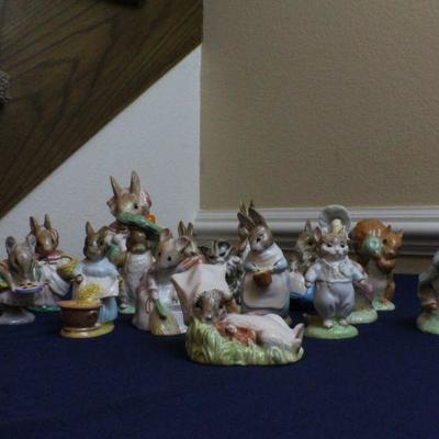 LOT #102: Large Collection of Bunny Rabbit Figures