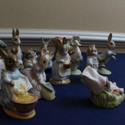 LOT #102: Large Collection of Bunny Rabbit Figures