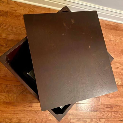 WOODEN TRUNK 