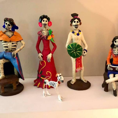 Day of the Dead Statue Set 