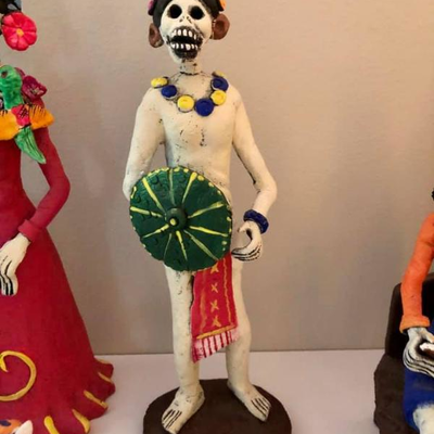 Day of the Dead Statue Set 