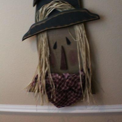LOT #123: Hanging Scarecrow Home Deco