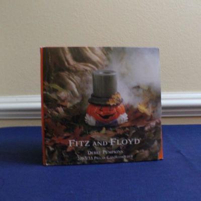 LOT #131: Fitz and Floydâ„¢ Halloween Smiling Pumpkin w/ Bowtie
