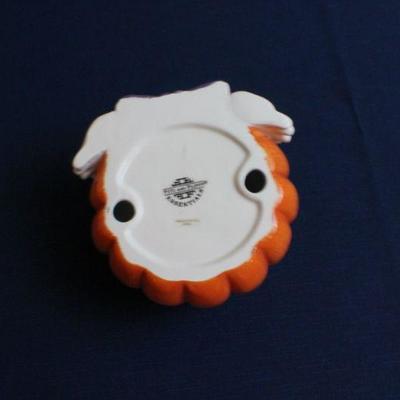 LOT #131: Fitz and Floydâ„¢ Halloween Smiling Pumpkin w/ Bowtie
