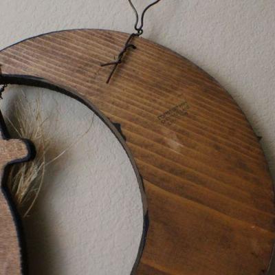 LOT #140: Vintage CHESTNUT LANE CREATIONSâ„¢ Hanging Halloween Witch Deco
