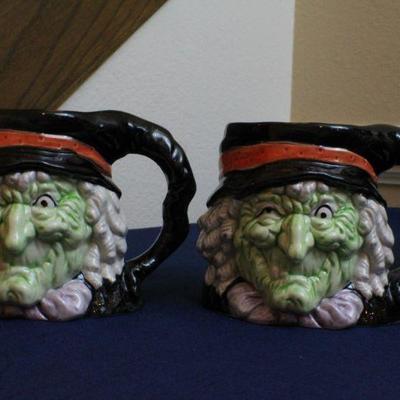 LOT #152: (3) Fitz and Floyd Ceramic Halloween Deco Items 