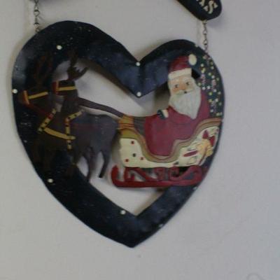 LOT #156: Hanging Merry Christmas Home Deco