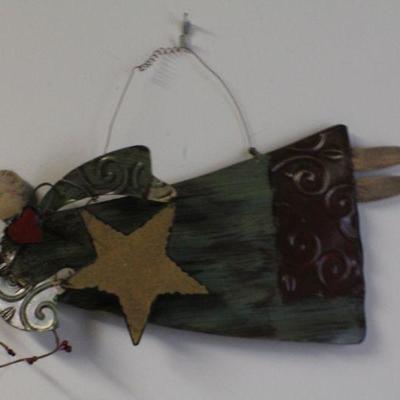 LOT #161: Hanging Angel w/ Star #2 Home Deco