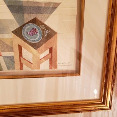 Lot 171: Sunol Alvar Embossed Lithograph Signed