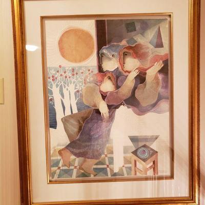 Lot 171: Sunol Alvar Embossed Lithograph Signed