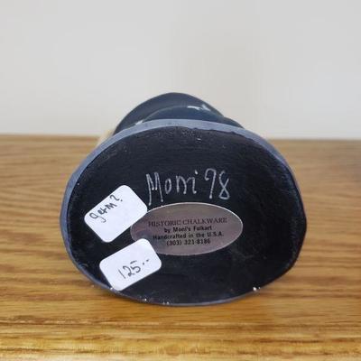 Lot 187: Moni 1998 Santa with Blue Bag and White Stars