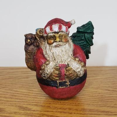 Lot 192: Rounded bottom Santa 