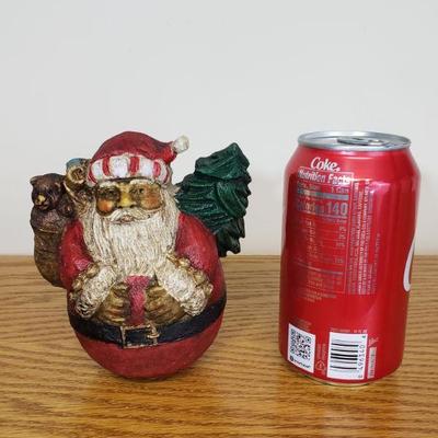 Lot 192: Rounded bottom Santa 