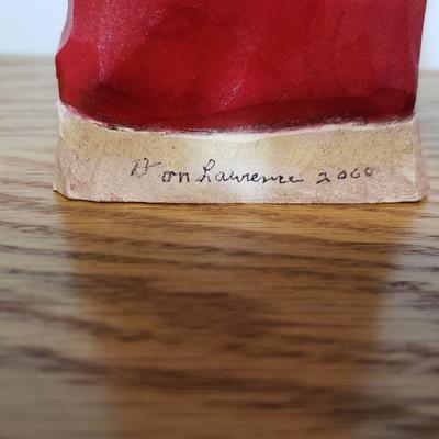 Lot 193: Don Lawrence, 2000 Wood Santas (2)