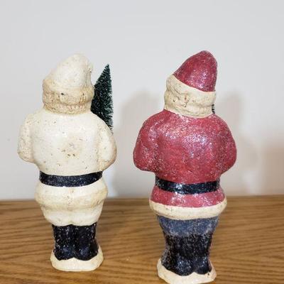 Lot 194: Teena Flanner Collection (2) Santas
