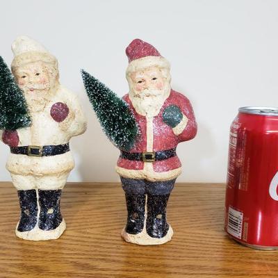 Lot 194: Teena Flanner Collection (2) Santas