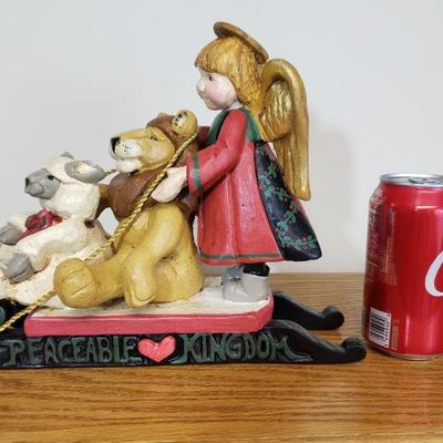Lot 196: House of Hattenâ„¢ Large Peaceable Kingdom Sleigh 