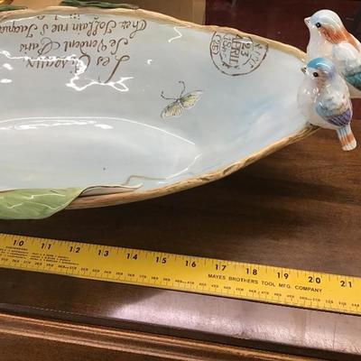 Fits and Floyd Toulouse 20-482 Centerpiece Serving Bowl 