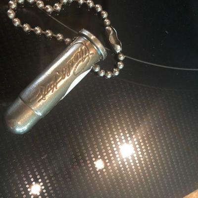 Knives and a key chain