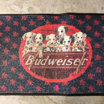 Budweiser floor mat
