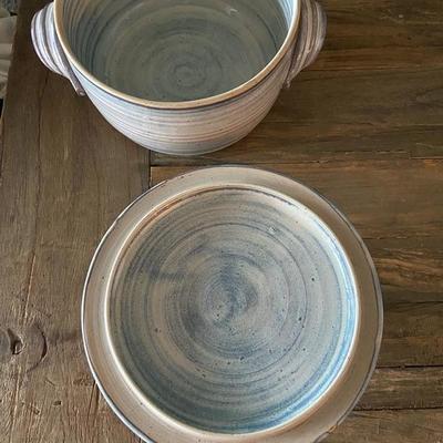CASSEROLE DISH Pottery Handmade Ceramic Stoneware by Cheryl Hebert