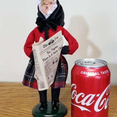 Lot 232: Byers Caroler Girl with Newspaper 