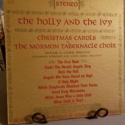 LOT #239: Large Assortment of LP's CHRISTMAS THEME