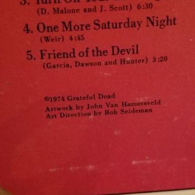 LOT #245: Assorted Vintage Lp's (THE GRATEFUL DEAD)
