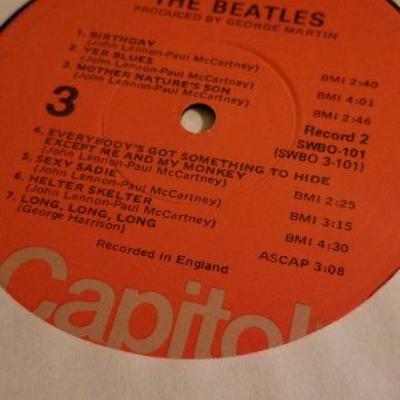 LOT #246: Assorted Vintage LP's (THE BEATLES)