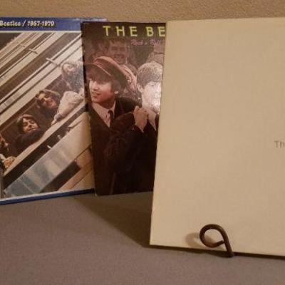 LOT #246: Assorted Vintage LP's (THE BEATLES)