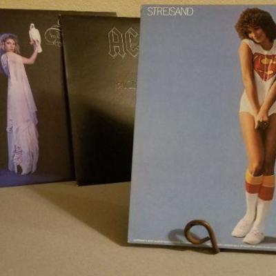 LOT #247: (4) Assorted Vintage LP's (AC/DC and Rolling Stones)