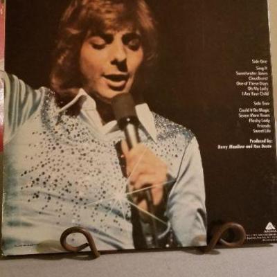LOT #249: (4) Assorted Vintage LP's (Barry Manilow)
