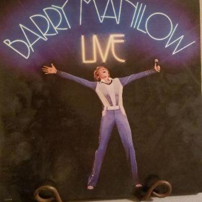 LOT #249: (4) Assorted Vintage LP's (Barry Manilow)