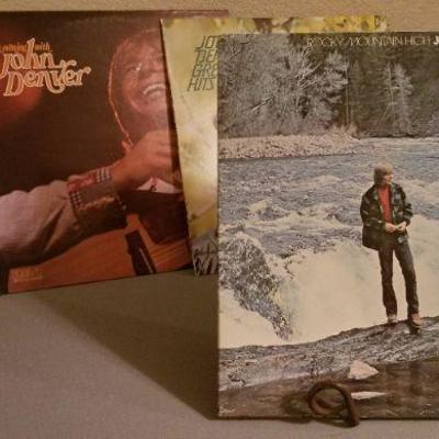 LOT #250: (3) Vintage John Denver LP's