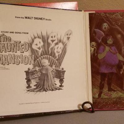 LOT #251: (2) Vintage DISNEY Halloween Haunted House Soundtracks