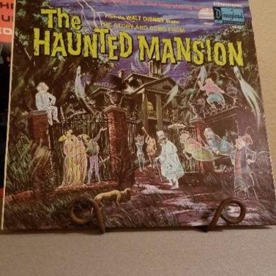LOT #251: (2) Vintage DISNEY Halloween Haunted House Soundtracks
