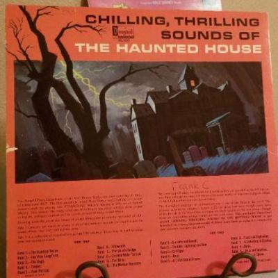LOT #251: (2) Vintage DISNEY Halloween Haunted House Soundtracks