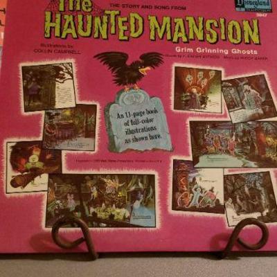 LOT #251: (2) Vintage DISNEY Halloween Haunted House Soundtracks