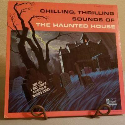LOT #251: (2) Vintage DISNEY Halloween Haunted House Soundtracks