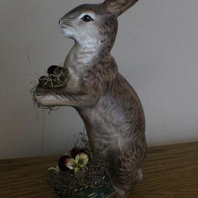 LOT #264: Vintage MONIâ„¢ 1998 Eater Bunny Holiday Deco Figure
