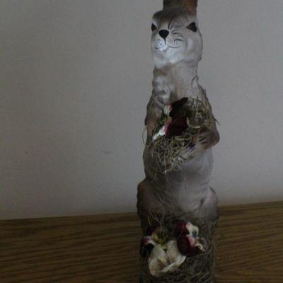 LOT #264: Vintage MONIâ„¢ 1998 Eater Bunny Holiday Deco Figure