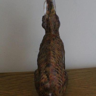 LOT #265: MONIâ„¢ 2000 Ceramic Easter Bunny Holiday Deco Figure w/ Foot Out